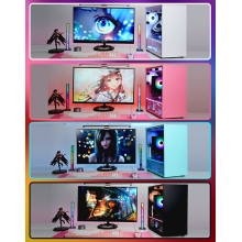 華碩十二代電腦臺式主機i5-12400F家用游戲高配水冷臺式電競直播DIY辦公全套組裝整機